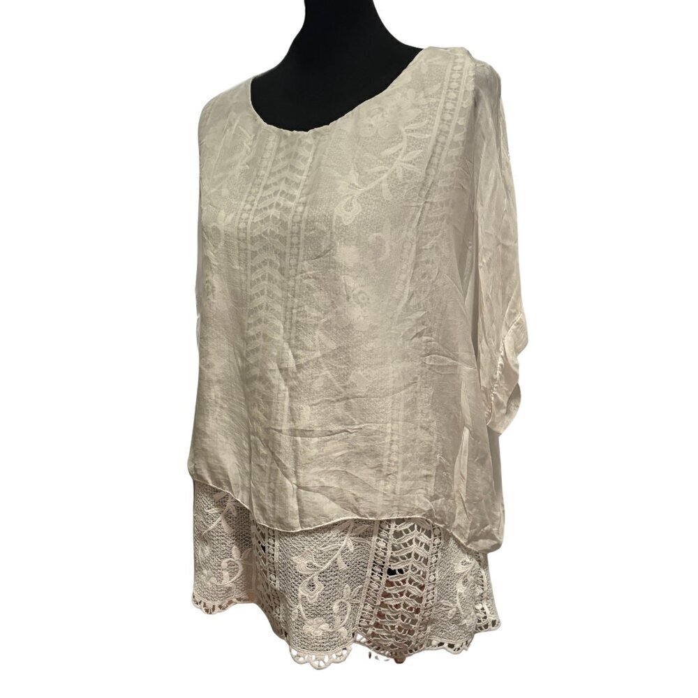 NWOT Belle France Blouse